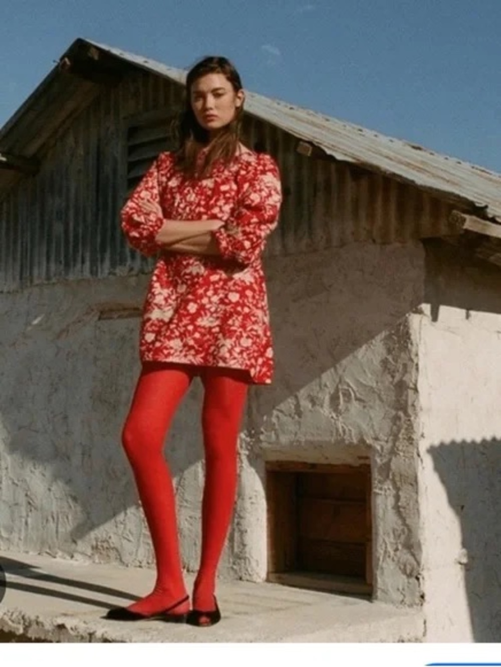 Doen Red Acton Dress